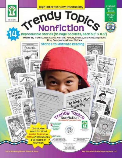 Trendy Topics: Nonfiction: 14 Reproducible Stories