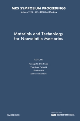 Materials and Technology for Nonvolatile Memories: Volume 1729