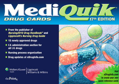 MediQuik Drug Cards 17th Revised edition