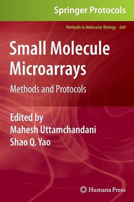 Small Molecule Microarrays: Methods and Protocols 2010