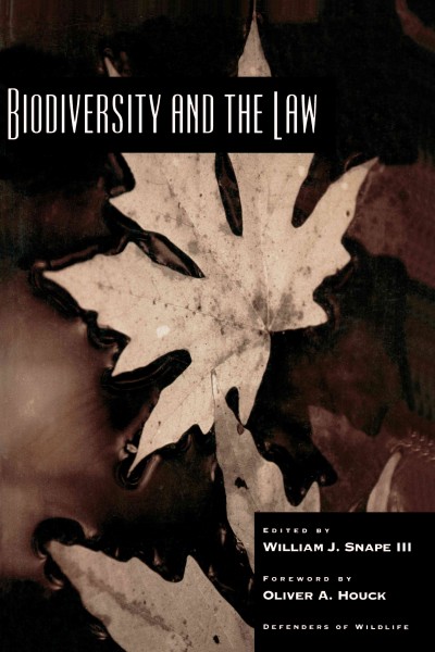 Biodiversity and the Law