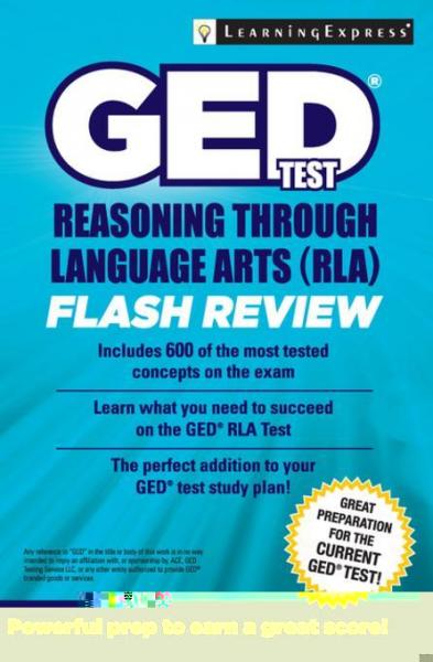 GED Test RLA Flash Review
