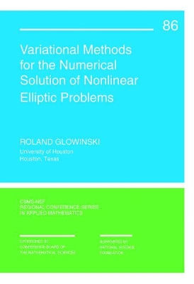 Variational Methods for Numerical Solution of Nonlinear Elliptic Problems
