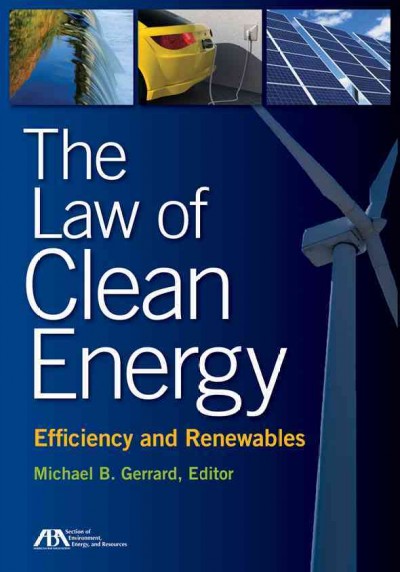 Law of Clean Energy: Efficiency and Renewables