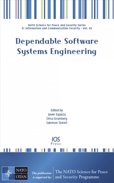 Dependable Software Systems Engineering