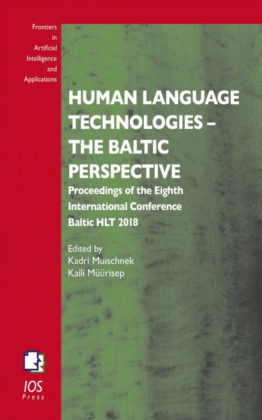 Human Language Technologies  The Baltic Perspective: Proceedings of the Eighth International Conference Baltic HLT 2018