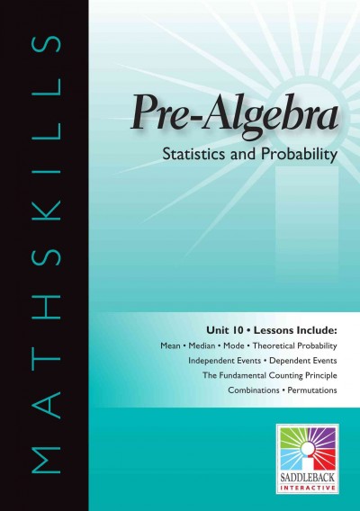 Statistics and Probability Interactive Whiteboard Resource Teacher ed.