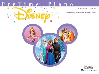 PreTime Piano Disney Primer Level - 8 Favorites