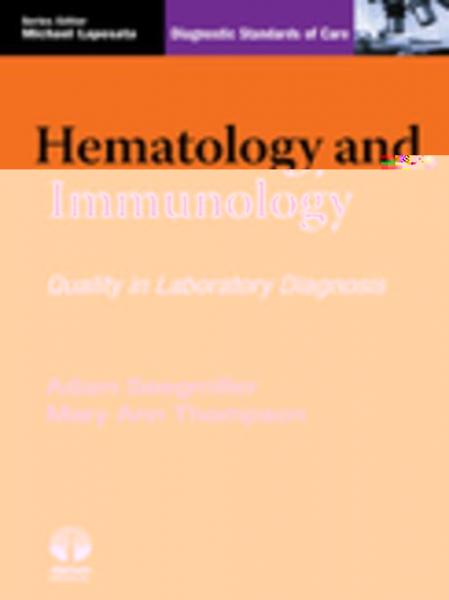 Hematology and Immunology: Quality in Laboratory Diagnosis