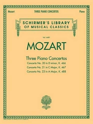 3 Piano Concertos KV 466 - 467 - 488