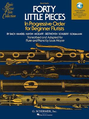 40 Little Pieces In Progressive Order for Beginner Flutists