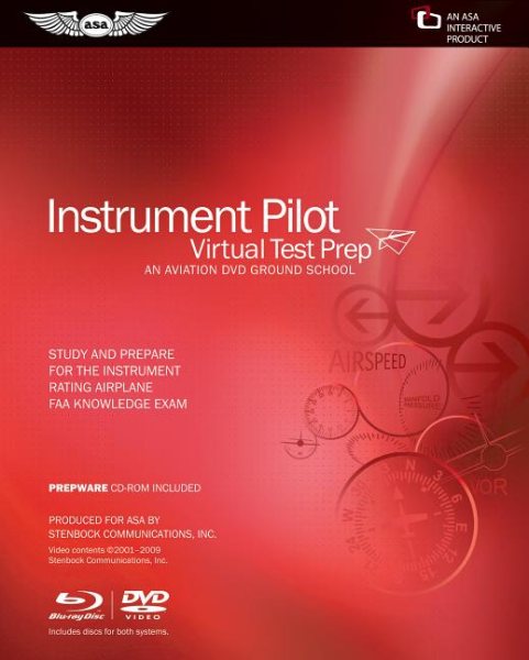 Instrument Pilot Virtual Test Prep: An Aviation Ground School; Widescreen Format