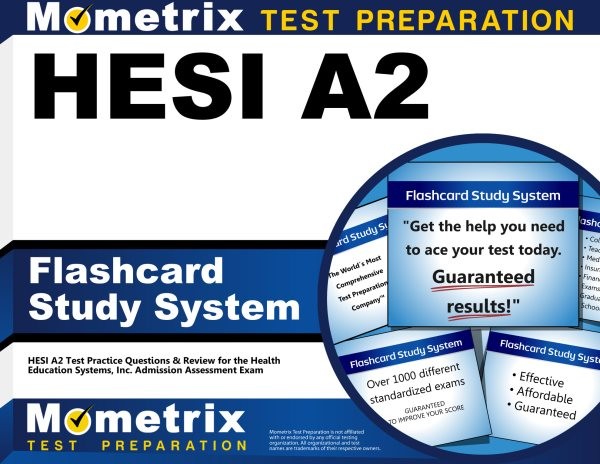 Hesi A2 Flashcard Study System: Practice Test & Exam Review for the Health Education Systems, Inc. Admission  Assessment (Hesi A2)
