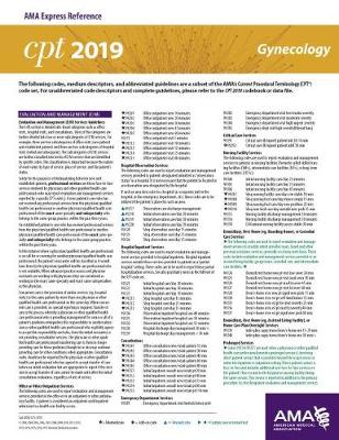 ERC-CPT 2019 Gynecology