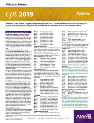 ERC-CPT 2019 Pediatrics
