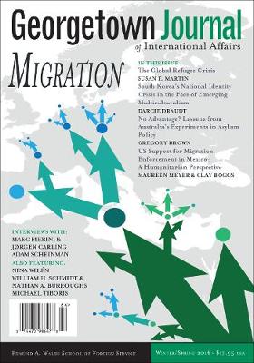 Georgetown Journal of International Affairs: Winter/Spring 2016, Volume 17, No. 1