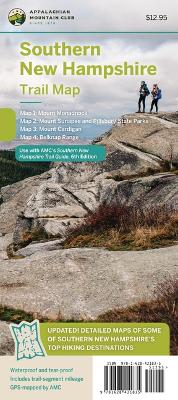 Southern New Hampshire Trail Map: Mount Monadnock, Mount Sunapee and Pillsbury State Parks, Mount Cardigan,  and Belknap Range 6th ed.