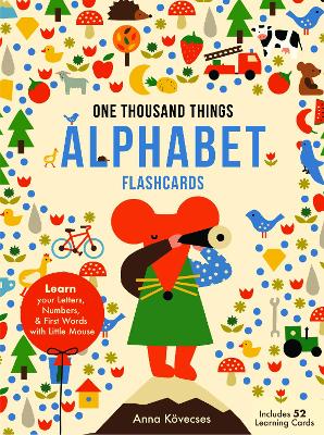 Little Mouse's Alphabet Flash Cards: 52 Flash Cards to Learn Your Letters & FIrst Words with Little Mouse