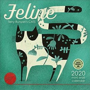 Feline 2020 Mini Calendar: Terry Runyan's Cats