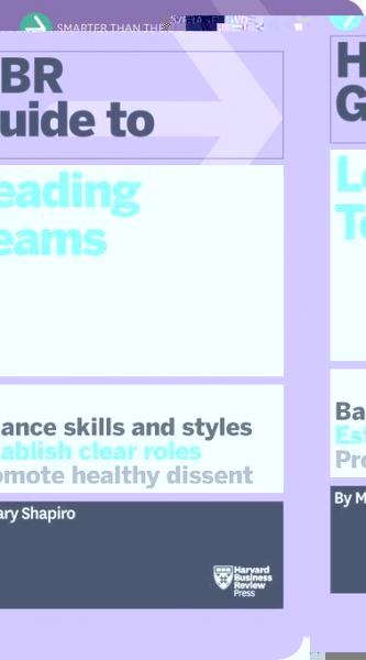 HBR Guide to Leading Teams (HBR Guide Series)