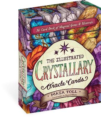 Illustrated Crystallary Oracle Cards: 36-Card Deck of Magical Gems & Minerals