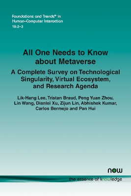 All One Needs to Know about Metaverse: A Complete Survey on Technological Singularity, Virtual Ecosystem, and  Research Agenda