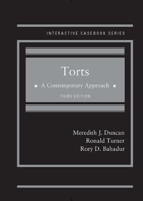 Torts, A Contemporary Approach - CasebookPlus 3rd Revised edition