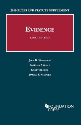 Evidence, 2019 Rules and Statute Supplement