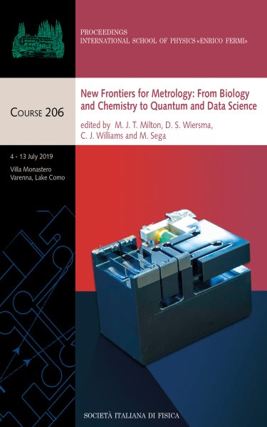 New Frontiers for Metrology: From Biology and Chemistry to Quantum and Data  Science: From Biology and Chemistry to Quantum and Data Science