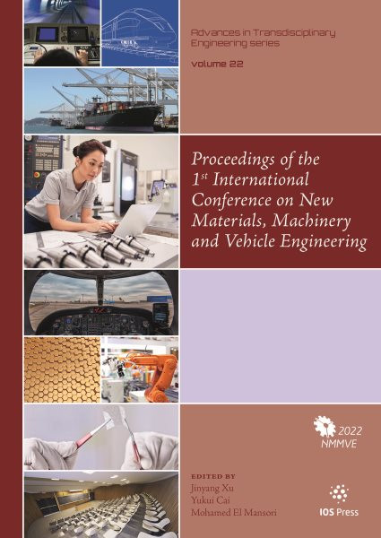 Proceedings of the 1st International Conference on New Materials, Machinery  and Vehicle Engineering