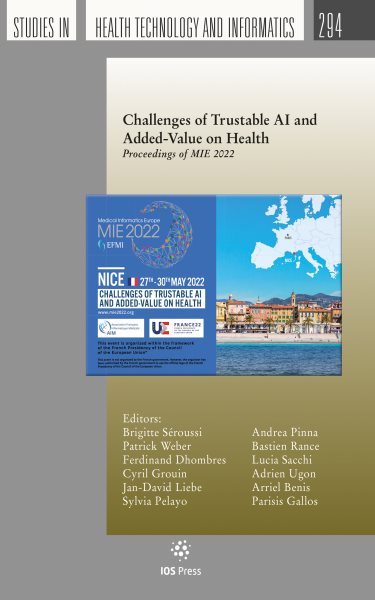 Challenges of Trustable AI and Added-Value on Health: Proceedings of MIE 2022