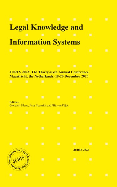 Legal Knowledge and Information Systems: JURIX 2023: The Thirty-sixth Annual Conference, Maastricht, the Netherlands,  18-20 December 2023