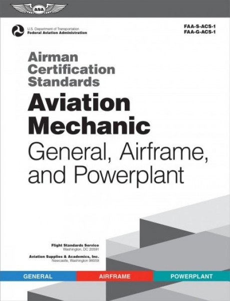 Airman Certification Standards: Aviation Mechanic General, Airframe, and Powerplant (2025): FAA-S-ACS-1 and FAA-G-ACS-1