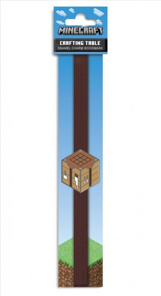 Minecraft: Crafting Table Enamel Charm Bookmark