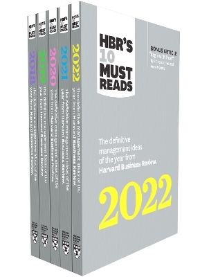 5 Years of Must Reads from HBR: 2022 Edition (5 Books) 2022 Edition