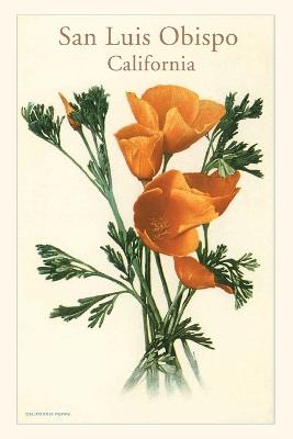 Vintage Journal San Luis Obispo, California Poppies