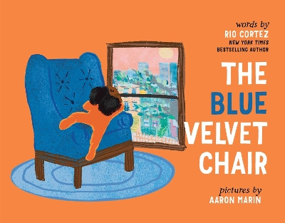 Blue Velvet Chair