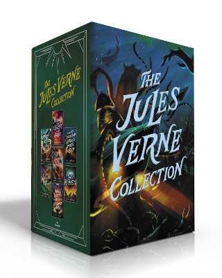 Jules Verne Collection (Boxed Set): Journey to the Center of the Earth; Around the World in Eighty Days; In  Search of the Castaways; Twenty Thousand Leagues Under the Sea; The Mysterious Island; From the Earth to the Moon and Around the Moon; Off on a Comet Boxed Set