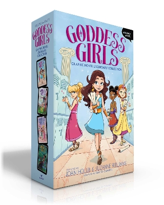 Goddess Girls Graphic Novel Legendary Collection (Boxed Set): Athena the Brain Graphic Novel; Persephone the Phony Graphic Novel;  Aphrodite the Beauty Graphic Novel; Artemis the Brave Graphic Novel Boxed Set