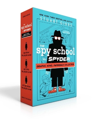 Spy School vs. Spyder Graphic Novel Paperback Collection (Boxed Set): Spy School the Graphic Novel; Spy Camp the Graphic Novel; Evil Spy School  the Graphic Novel Boxed Set ed.