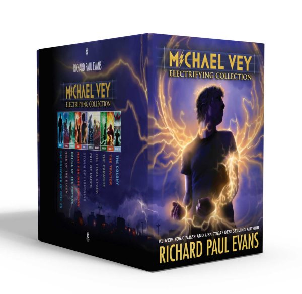 Michael Vey Electrifying Collection (Boxed Set): Michael Vey; Michael Vey 2; Michael Vey 3; Michael Vey 4; Michael Vey 5;  Michael Vey 6; Michael Vey 7; Michael Vey 8; Michael Vey 9; Michael Vey 10 Boxed Set ed.