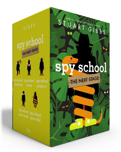 Spy School the Next Stage (Boxed Set): Spy School Revolution; Spy School at Sea; Spy School Project X; Spy School  Goes North; Spy School Goes Wild Boxed Set ed.