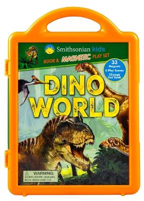 Smithsonian Kids: Dinoworld Book and Magnetic Play Set