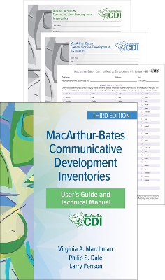 MacArthur-Bates Communicative Development Inventories (CDI), Third Edition Set Third Edition