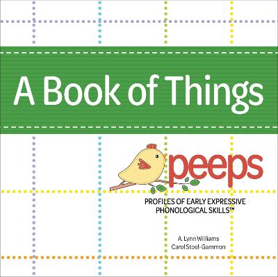 Profiles of Early Expressive Phonological Skills (PEEPS) Board Book