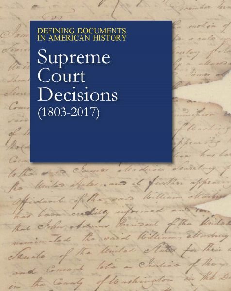 Court Cases (1803-2015), 2 Volume Set