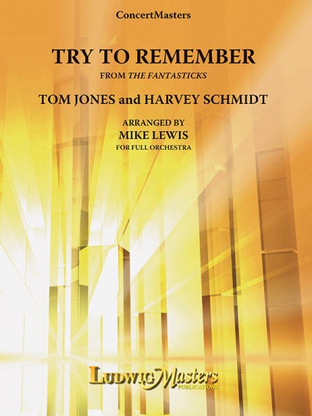 Try to Remember: Conductor Score & Parts