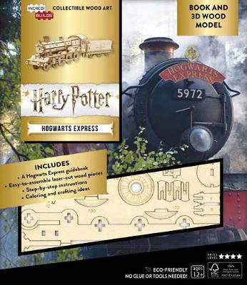 IncrediBuilds: Harry Potter: Hogwarts Express Book and 3D Wood Model Proprietary ed.