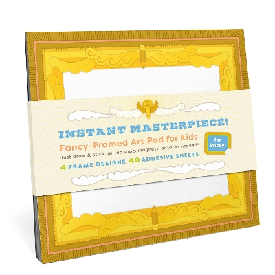 Knock Knock Kids Sticky Art Frames Pad