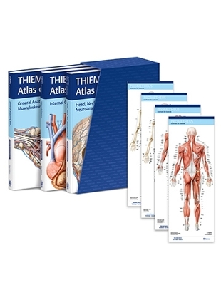 THIEME Atlas of Anatomy, Latin Nomenclature, Three Volume Set, Third Edition 3rd New edition